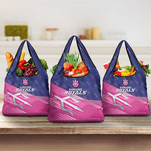 Barbados Cricket Royals Grocery Bag Trident Symbol-Sporty Style - African Pride