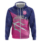 Custom Barbados Cricket Royals Hoodie Trident Symbol-Sporty Style - African Pride