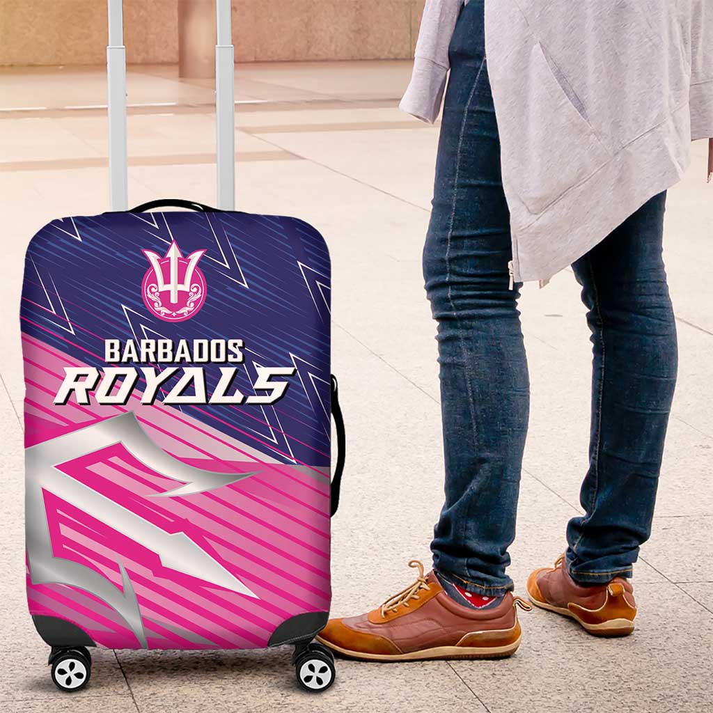 Barbados Cricket Royals Luggage Cover Trident Symbol-Sporty Style - African Pride