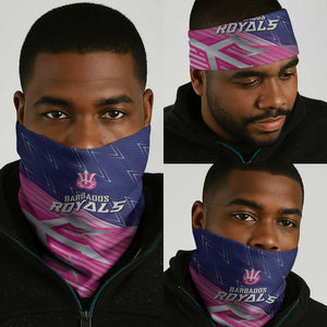 Barbados Cricket Royals Neck Gaiter Trident Symbol-Sporty Style - African Pride