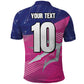 Custom Barbados Cricket Royals Polo Shirt Trident Symbol-Sporty Style - African Pride