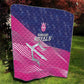 Barbados Cricket Royals Quilt Trident Symbol-Sporty Style - African Pride