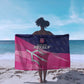 Barbados Cricket Royals Sarong Trident Symbol-Sporty Style - African Pride