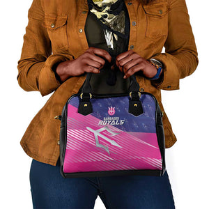 Barbados Cricket Royals Shoulder Handbag Trident Symbol-Sporty Style - African Pride