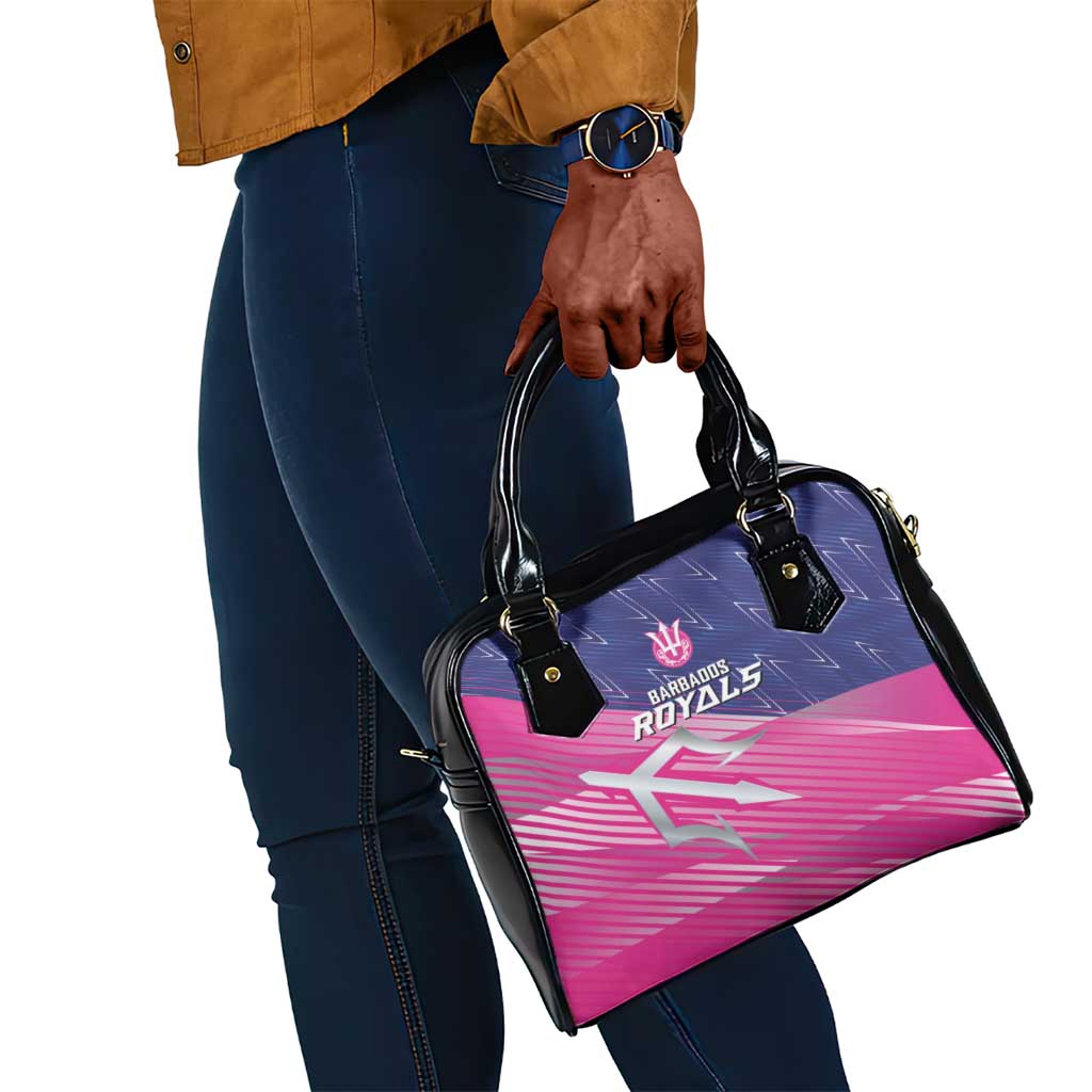 Barbados Cricket Royals Shoulder Handbag Trident Symbol-Sporty Style - African Pride