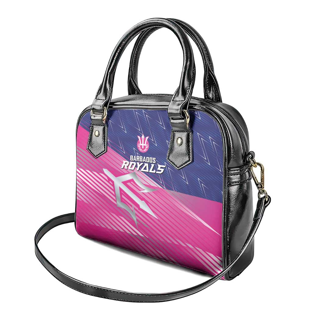 Barbados Cricket Royals Shoulder Handbag Trident Symbol-Sporty Style - African Pride