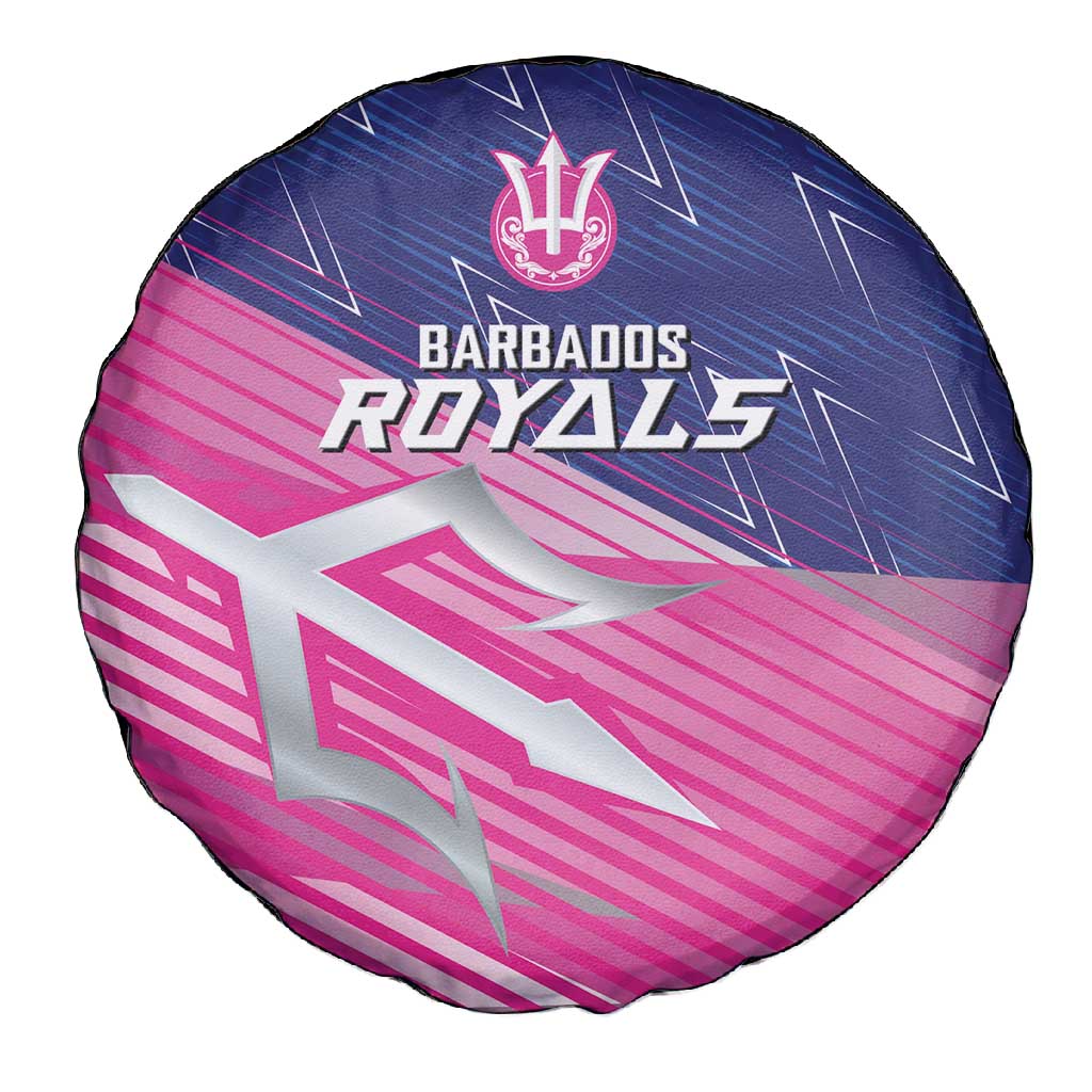 Barbados Cricket Royals Spare Tire Cover Trident Symbol-Sporty Style - African Pride