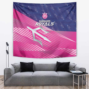 Barbados Cricket Royals Tapestry Trident Symbol-Sporty Style - African Pride