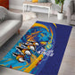 Saint Lucia Cricket Kings Area Rug Caribbean-Roar of Power Lions - African Pride