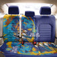 Saint Lucia Cricket Kings Back Car Seat Cover Caribbean-Roar of Power Lions - African Pride