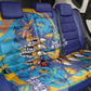Saint Lucia Cricket Kings Back Car Seat Cover Caribbean-Roar of Power Lions - African Pride