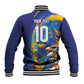 Custom Saint Lucia Cricket Kings Baseball Jacket Caribbean-Roar of Power Lions - African Pride