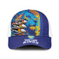 Saint Lucia Cricket Kings Baseball Net Cap Caribbean-Roar of Power Lions - African Pride