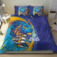 Saint Lucia Cricket Kings Bedding Set Caribbean-Roar of Power Lions - African Pride