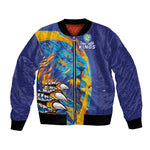 Custom Saint Lucia Cricket Kings Bomber Jacket Caribbean-Roar of Power Lions - African Pride