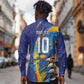 Custom Saint Lucia Cricket Kings Long Sleeve Button Shirt Caribbean-Roar of Power Lions - African Pride