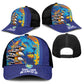 Saint Lucia Cricket Kings Mesh Trucker Cap Caribbean-Roar of Power Lions - African Pride