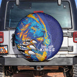 Saint Lucia Cricket Kings Spare Tire Cover Caribbean-Roar of Power Lions - African Pride