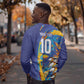 Custom Saint Lucia Cricket Kings Sweatshirt Caribbean-Roar of Power Lions - African Pride