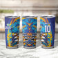 Custom Saint Lucia Cricket Kings Tumbler Cup Caribbean-Roar of Power Lions - African Pride