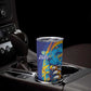 Custom Saint Lucia Cricket Kings Tumbler Cup Caribbean-Roar of Power Lions - African Pride