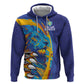 Custom Saint Lucia Cricket Kings Zip Hoodie Caribbean-Roar of Power Lions - African Pride