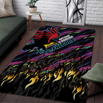Antigua & Barbuda Cricket Falcons Area Rug Through The Fire-Go Glory - African Pride