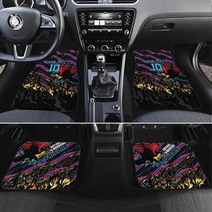 Antigua & Barbuda Cricket Falcons Car Mats Through The Fire-Go Glory - African Pride
