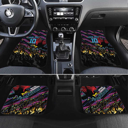 Antigua & Barbuda Cricket Falcons Car Mats Through The Fire-Go Glory - African Pride