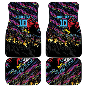Antigua & Barbuda Cricket Falcons Car Mats Through The Fire-Go Glory - African Pride