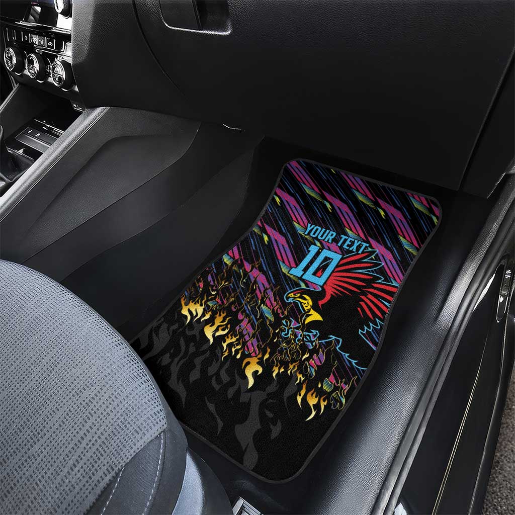 Antigua & Barbuda Cricket Falcons Car Mats Through The Fire-Go Glory - African Pride