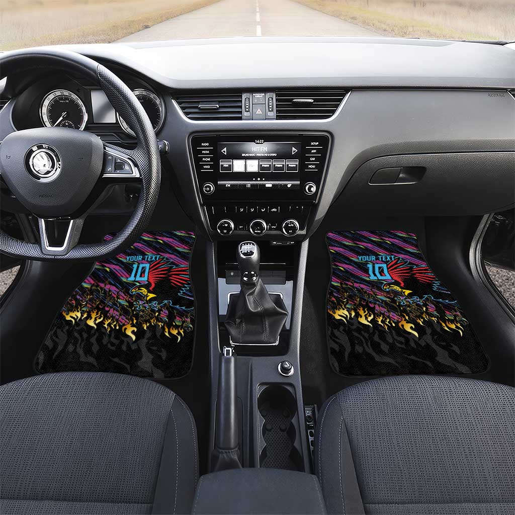 Antigua & Barbuda Cricket Falcons Car Mats Through The Fire-Go Glory - African Pride