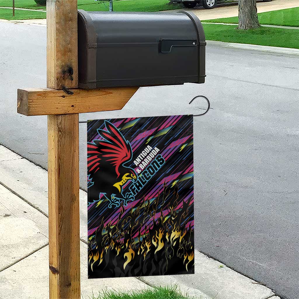 Antigua & Barbuda Cricket Falcons Garden Flag Through The Fire-Go Glory - African Pride