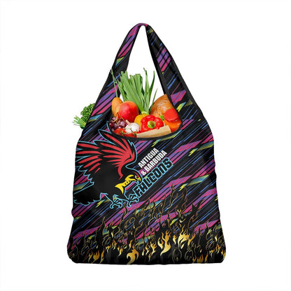 Antigua & Barbuda Cricket Falcons Grocery Bag Through The Fire-Go Glory - African Pride