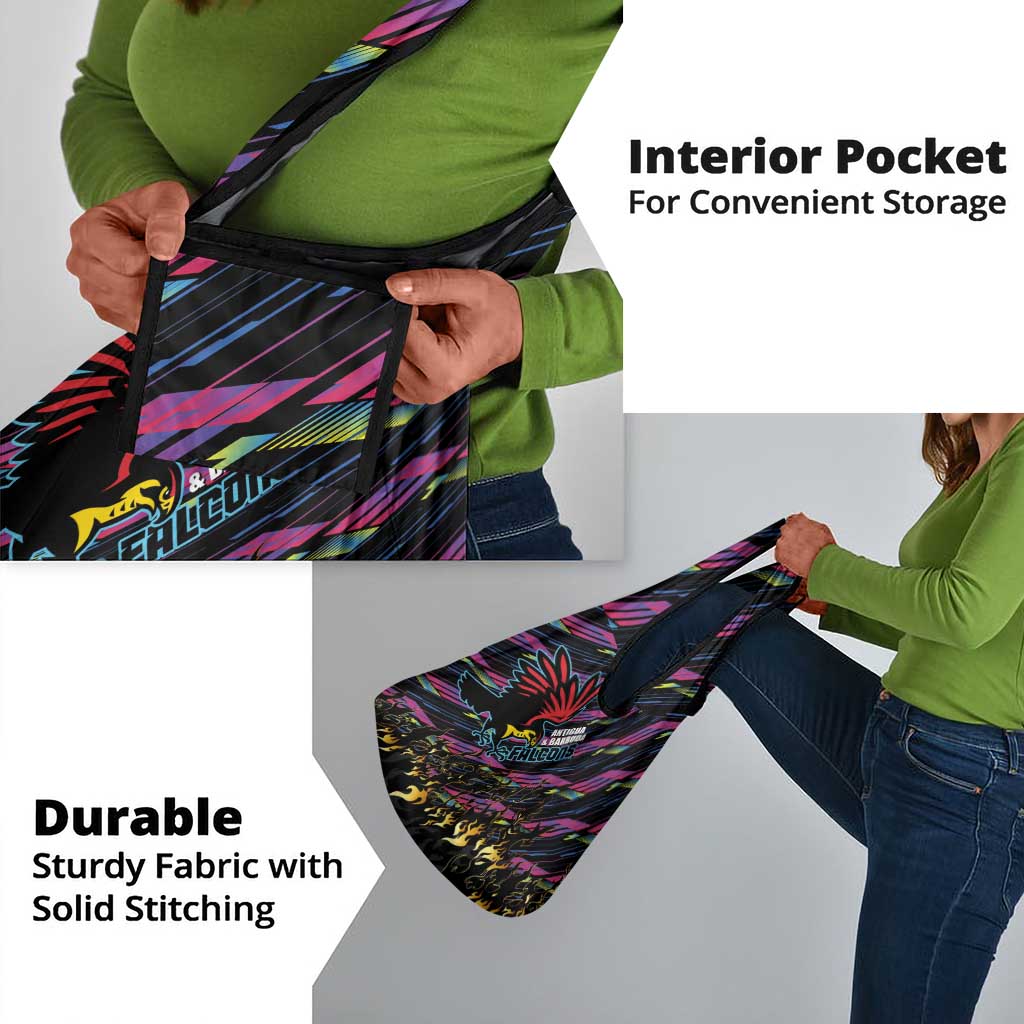 Antigua & Barbuda Cricket Falcons Grocery Bag Through The Fire-Go Glory - African Pride