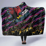 Antigua & Barbuda Cricket Falcons Hooded Blanket Through The Fire-Go Glory - African Pride