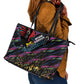 Antigua & Barbuda Cricket Falcons Leather Tote Bag Through The Fire-Go Glory - African Pride