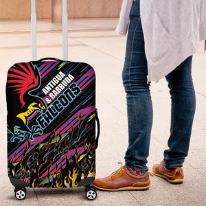 Antigua & Barbuda Cricket Falcons Luggage Cover Through The Fire-Go Glory - African Pride