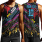 Custom Antigua & Barbuda Cricket Falcons Men Tank Top Through The Fire-Go Glory - African Pride