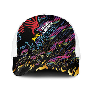 Antigua & Barbuda Cricket Falcons Mesh Trucker Cap Through The Fire-Go Glory - African Pride