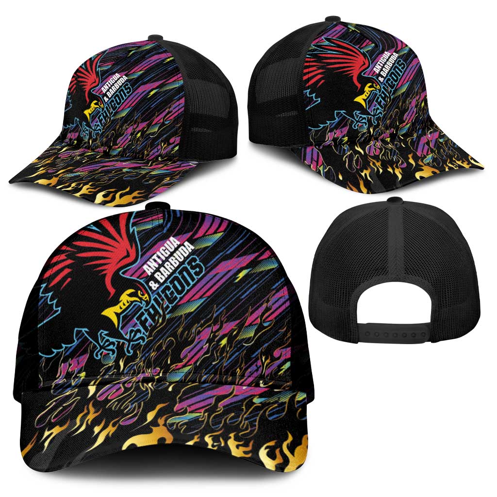 Antigua & Barbuda Cricket Falcons Mesh Trucker Cap Through The Fire-Go Glory - African Pride