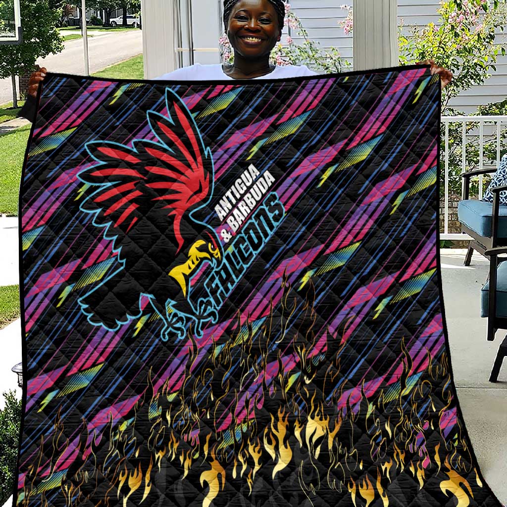 Antigua & Barbuda Cricket Falcons Quilt Through The Fire-Go Glory - African Pride