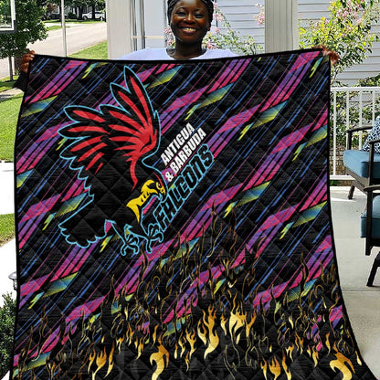 Antigua & Barbuda Cricket Falcons Quilt Through The Fire-Go Glory - African Pride