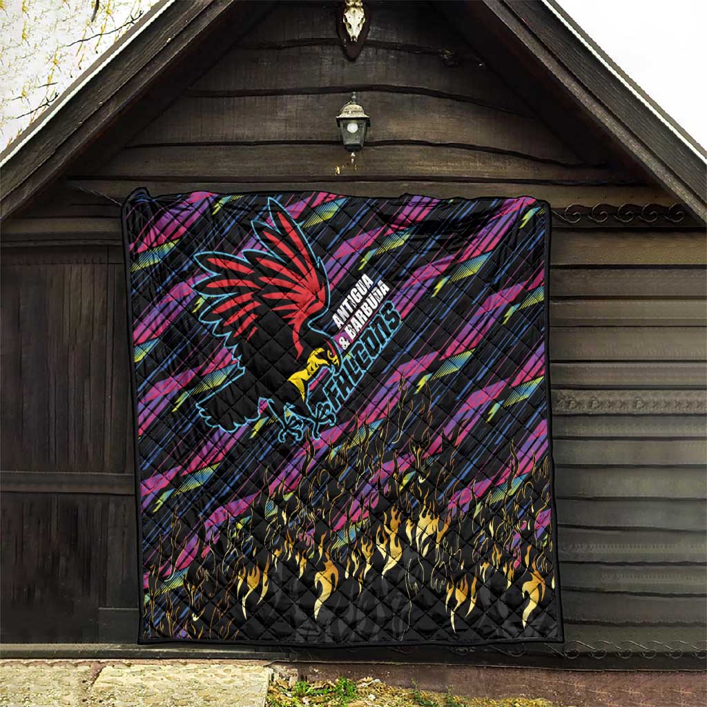 Antigua & Barbuda Cricket Falcons Quilt Through The Fire-Go Glory - African Pride