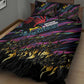 Antigua & Barbuda Cricket Falcons Quilt Bed Set Through The Fire-Go Glory - African Pride