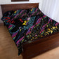 Antigua & Barbuda Cricket Falcons Quilt Bed Set Through The Fire-Go Glory - African Pride