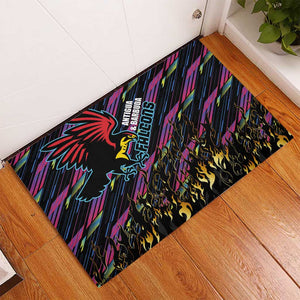 Antigua & Barbuda Cricket Falcons Rubber Doormat Through The Fire-Go Glory - African Pride