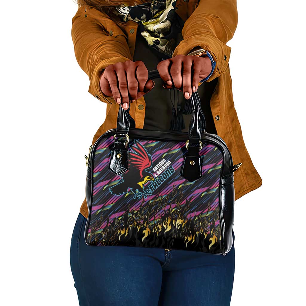 Antigua & Barbuda Cricket Falcons Shoulder Handbag Through The Fire-Go Glory - African Pride