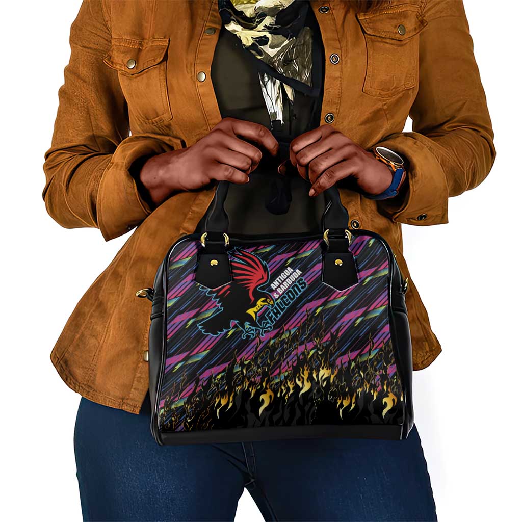 Antigua & Barbuda Cricket Falcons Shoulder Handbag Through The Fire-Go Glory - African Pride