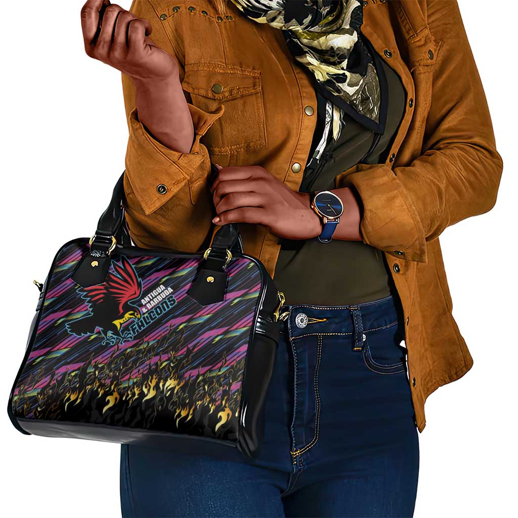 Antigua & Barbuda Cricket Falcons Shoulder Handbag Through The Fire-Go Glory - African Pride